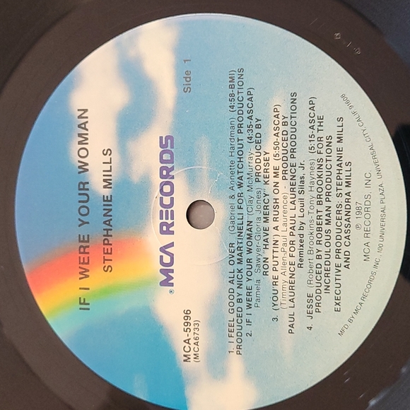 1987 STEPHANIE MILLS Album - Picture 4 of 7